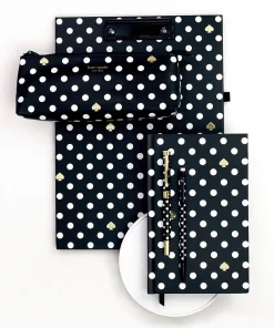 Home Accessories*Kate Spade New York Paper Covered Journal - Polka Dot Collection