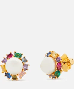Earrings*Kate Spade New York Pearl Halo Studs