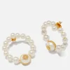 Earrings*Kate Spade New York Pearls On Pearls Faux Pearl Hoops