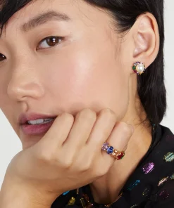 Earrings*Kate Spade New York Pearl Halo Studs