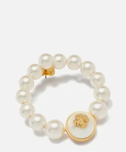 Earrings*Kate Spade New York Pearls On Pearls Faux Pearl Hoops