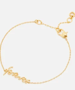 Jewellery Sets*Kate Spade New York Say Yes Forever Gold-Tone Bracelet