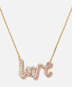 Necklaces*Kate Spade New York Say Yes Love Rose Gold-Tone Necklace