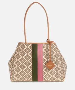 Tote Bags*Kate Spade New York Women's Everything Spade Flower Jacquard Tote Bag - Pink Multi
