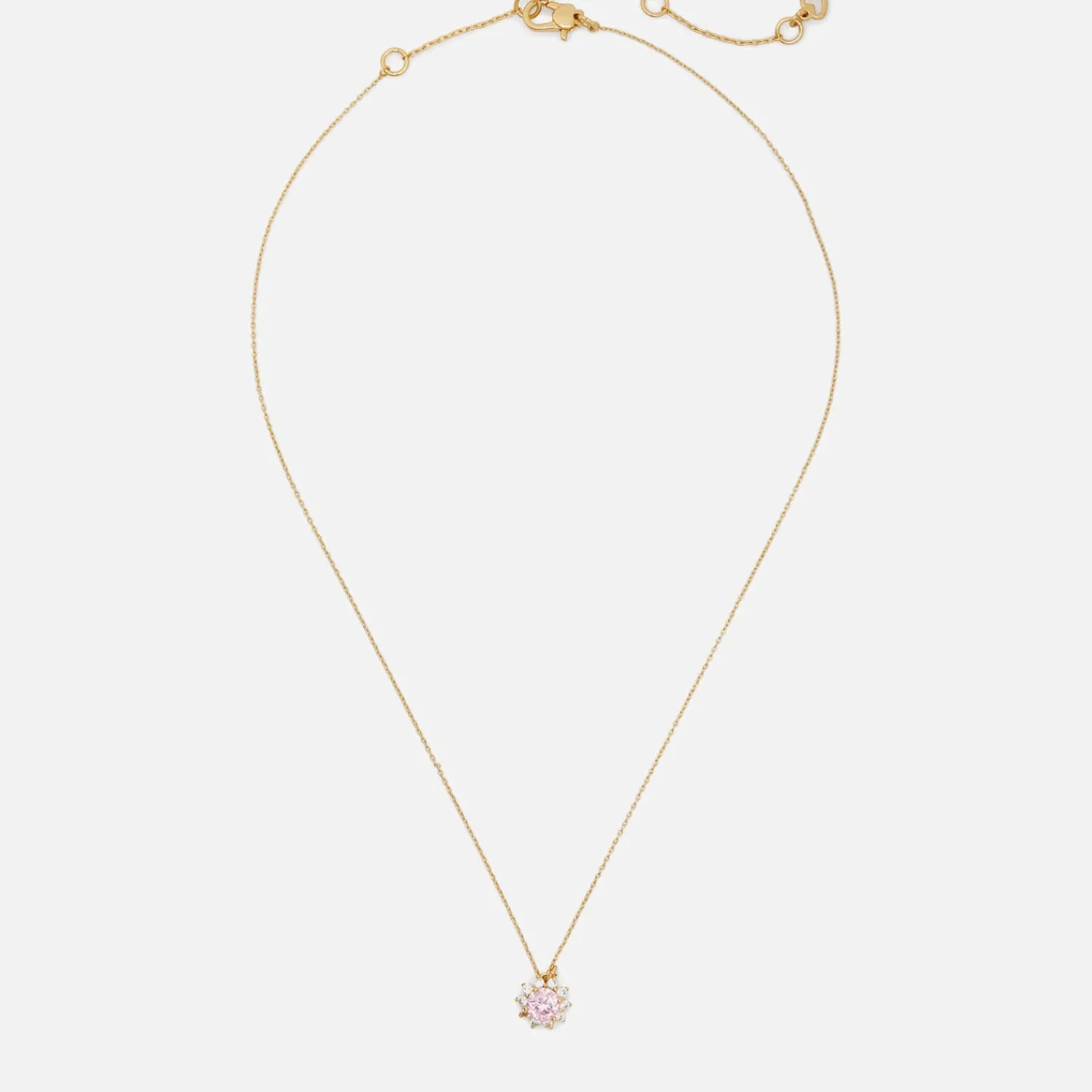 Necklaces*Kate Spade New York Women's Sunny Halo Pendant - Light Rose
