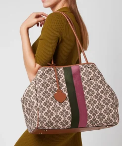 Tote Bags*Kate Spade New York Women's Everything Spade Flower Jacquard Tote Bag - Pink Multi