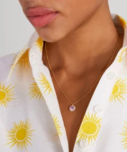 Necklaces*Kate Spade New York Women's Sunny Halo Pendant - Light Rose
