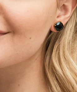 Earrings*Kate Spade New York Women's Small Square Studs - Jet
