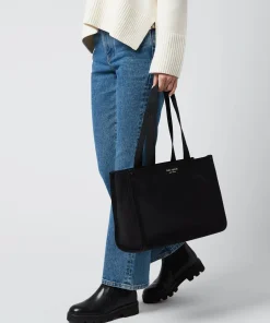 Tote Bags*Kate Spade New York Women's Sam Nylon Tote Bag - Black