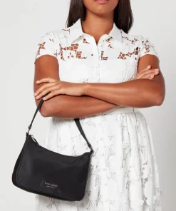 Shoulder Bags*Kate Spade New York Women's Sam Nylon Shoulder Bag - Black