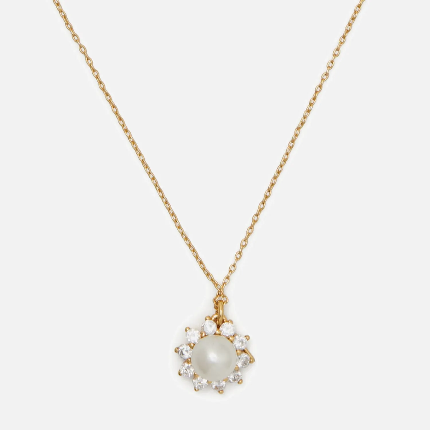 Necklaces*Kate Spade New York Women's Sunny Halo Pendant - White Multi