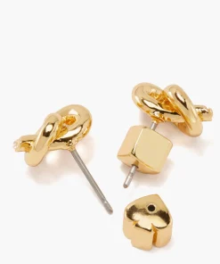 Earrings*Kate Spade New York Women's Loves Me Knot Studs - Gold