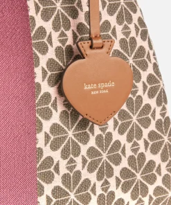Tote Bags*Kate Spade New York Women's Everything Spade Flower Jacquard Tote Bag - Pink Multi