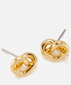 Earrings*Kate Spade New York Women's Loves Me Knot Studs - Gold