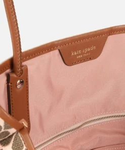 Tote Bags*Kate Spade New York Women's Everything Spade Flower Jacquard Tote Bag - Pink Multi
