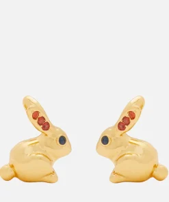 Earrings*Kate Spade New York Year Of The Rabbit Gold-Tone Studs