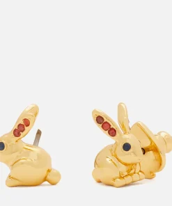 Earrings*Kate Spade New York Year Of The Rabbit Gold-Tone Studs