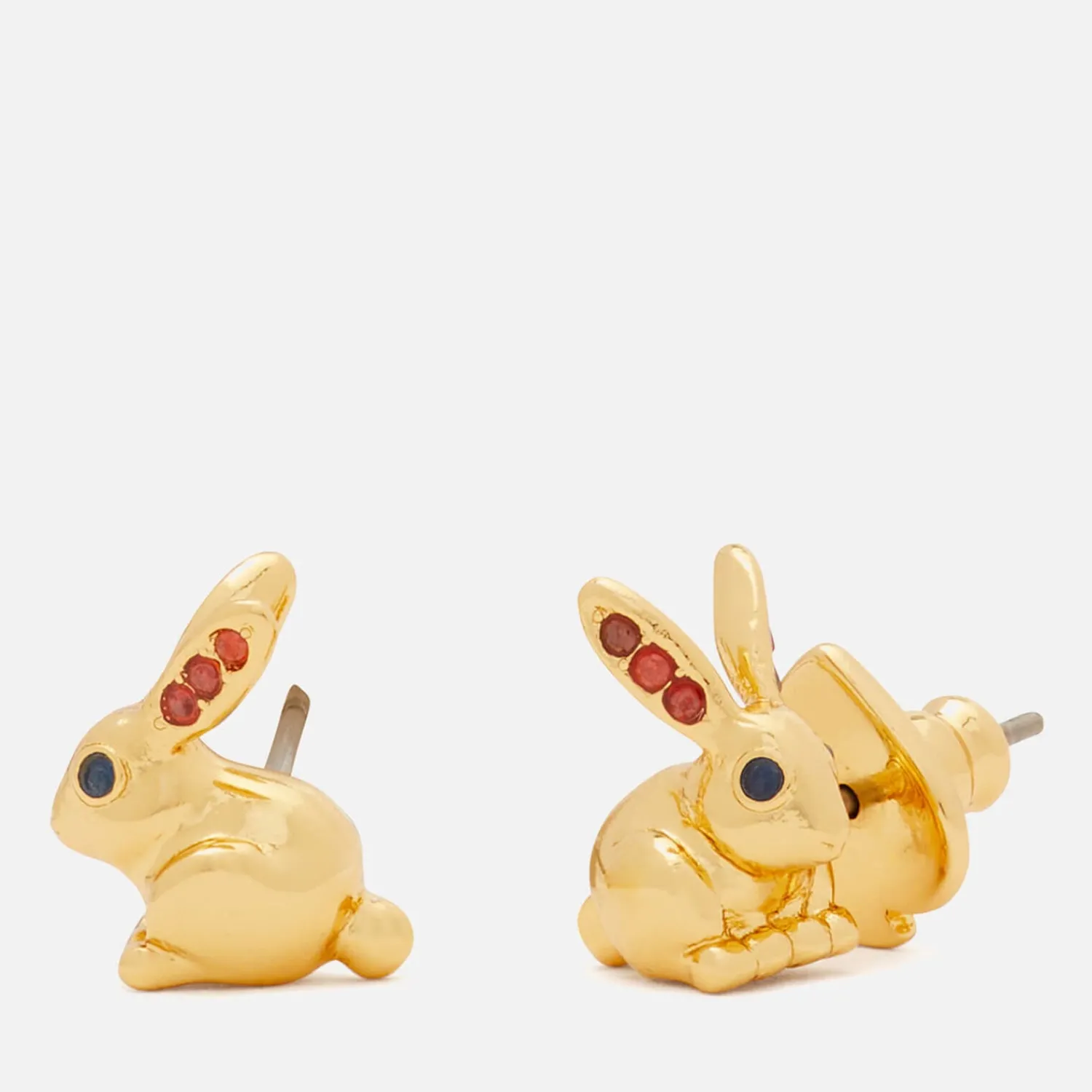 Earrings*Kate Spade New York Year Of The Rabbit Gold-Tone Studs