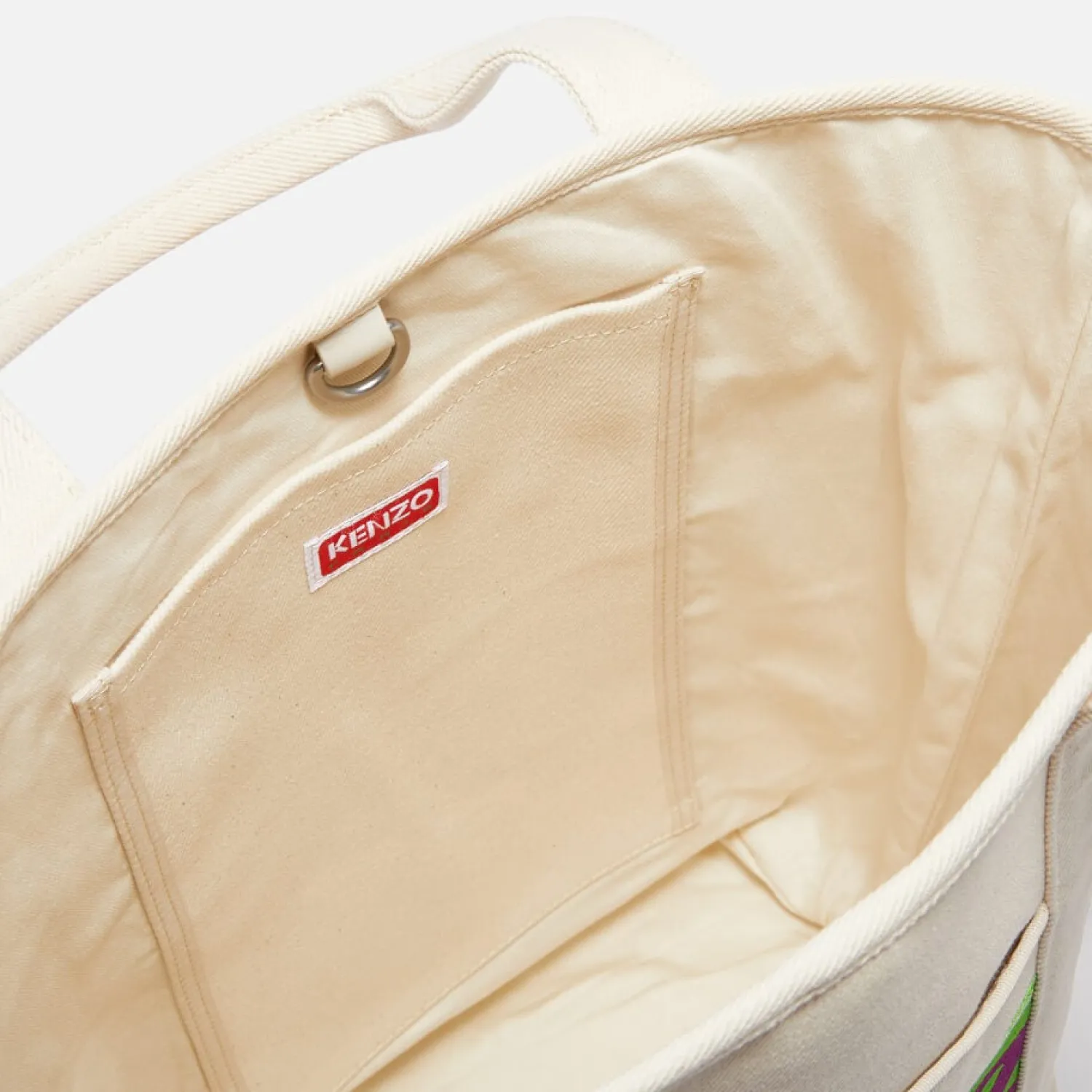 Tote Bags*KENZO Appliqued Cotton-Canvas Tote Bag