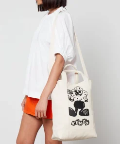 Tote Bags*KENZO Appliqued Cotton-Canvas Tote Bag