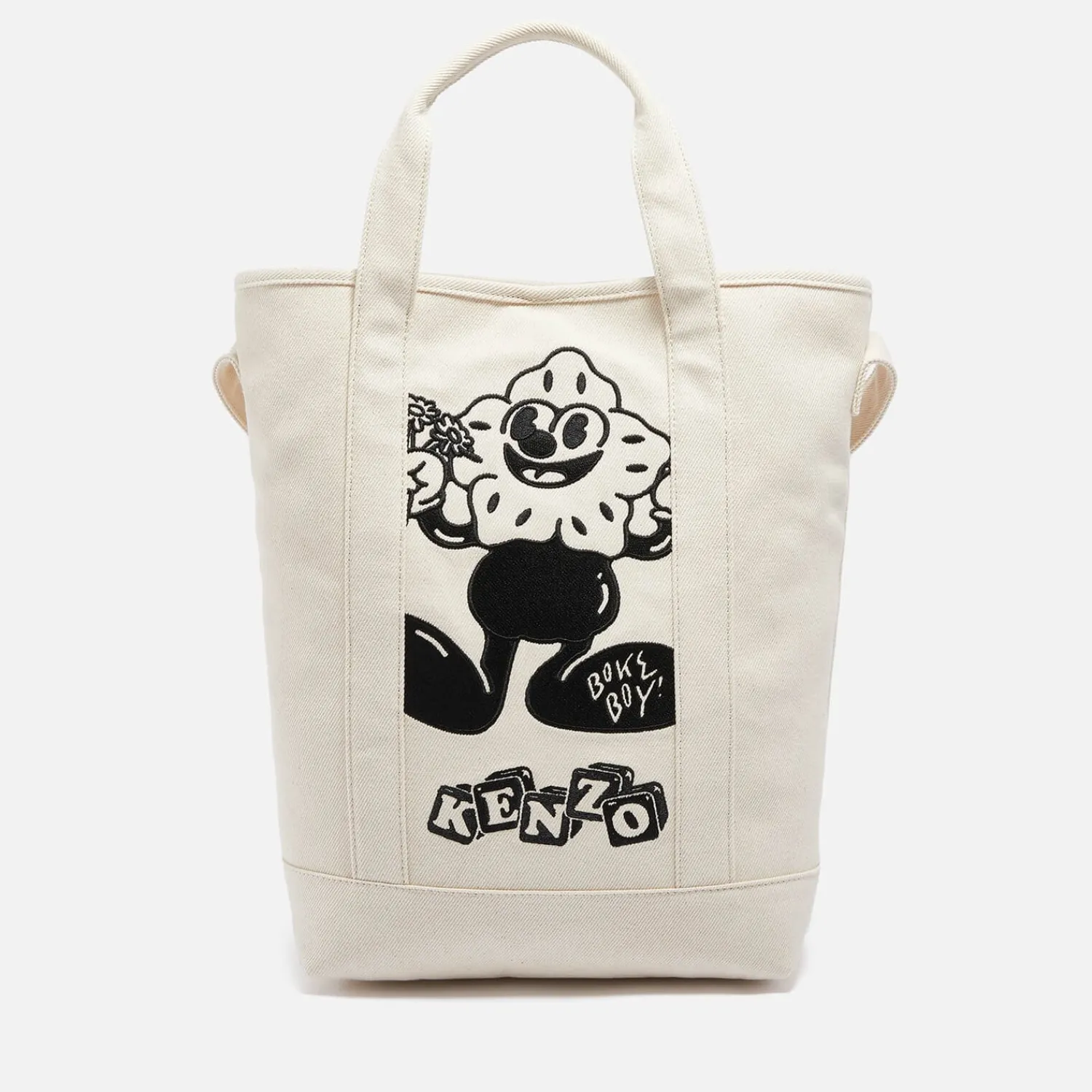 Tote Bags*KENZO Appliqued Cotton-Canvas Tote Bag