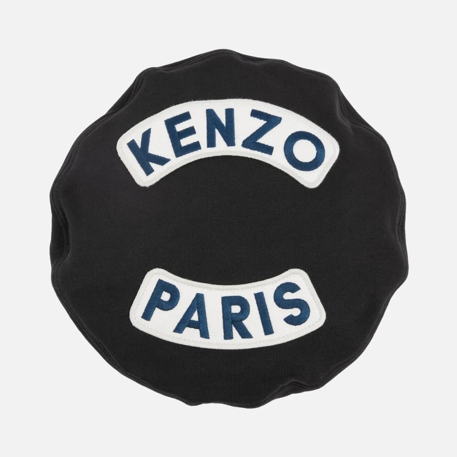 Hats Scarves & Gloves*KENZO Logo Applique Cotton-Canvas Beret