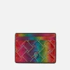 Purses And Cardholders*Kurt Geiger London Kensington Embellished Faux Leather Cardholder