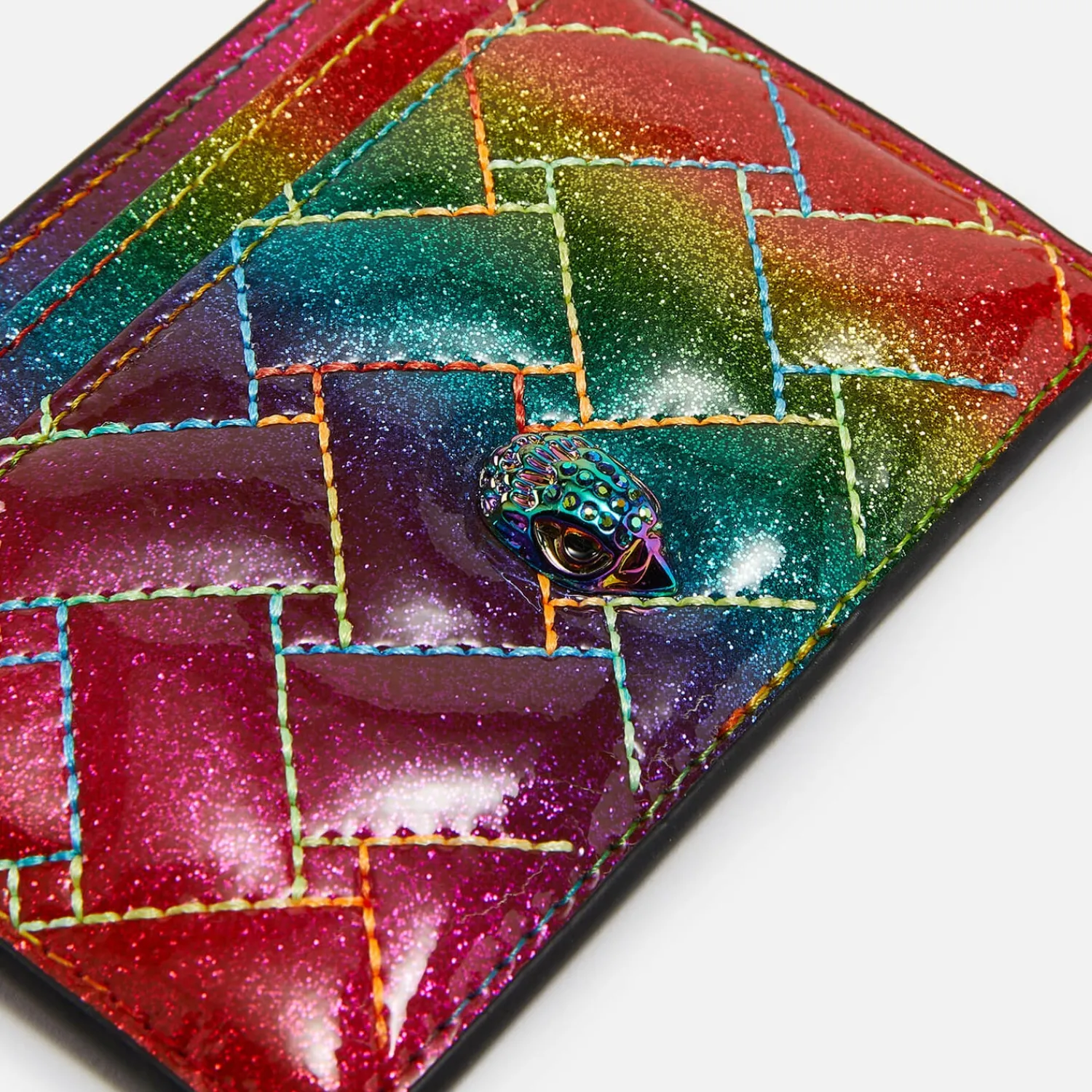 Purses And Cardholders*Kurt Geiger London Kensington Embellished Faux Leather Cardholder