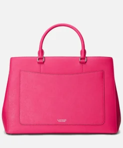 Satchels*Lauren Ralph Lauren Hanna 37 Large Leather Satchel Bag