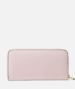 Purses And Cardholders*Lauren Ralph Lauren Leather Large Zip Continental Wallet