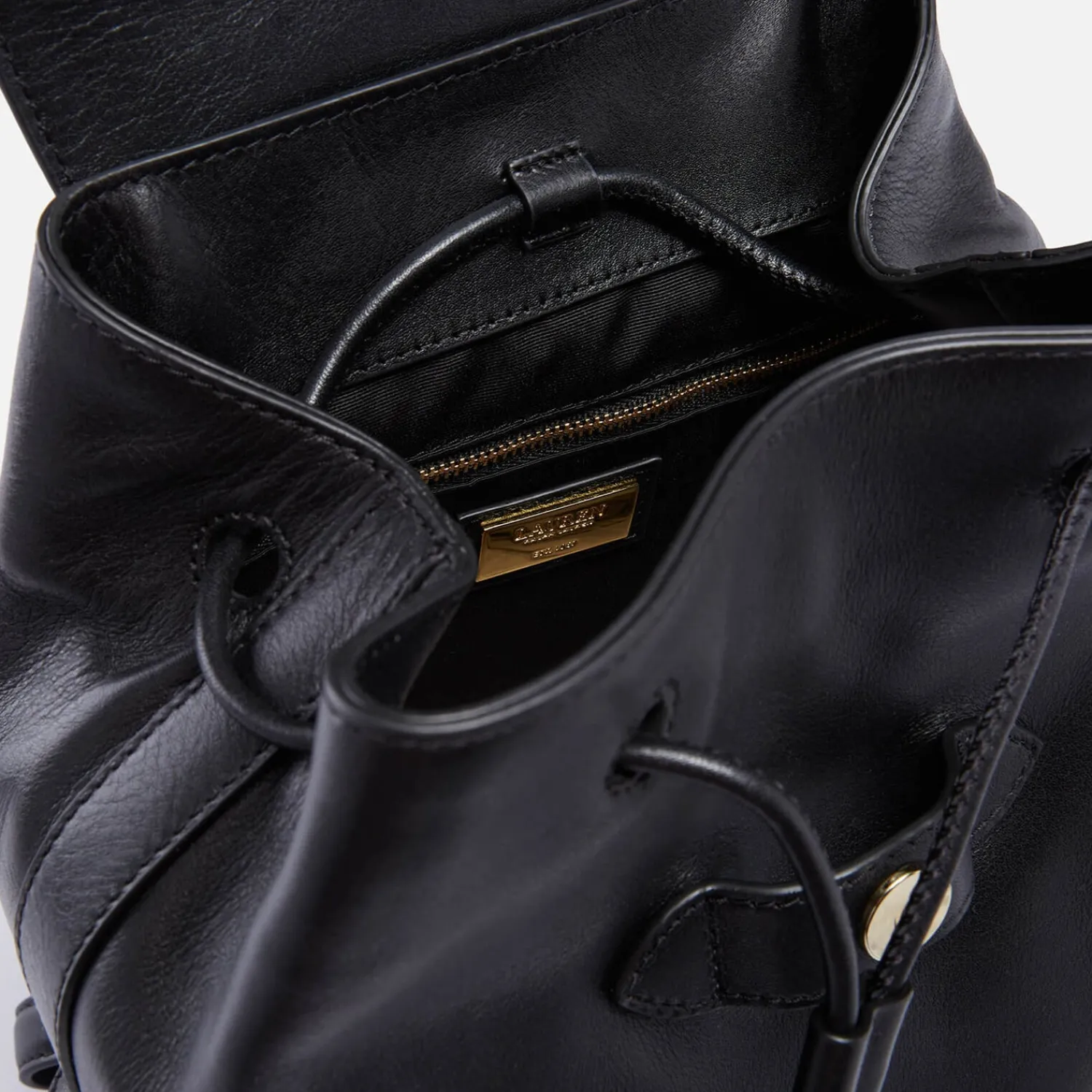 Backpacks*Lauren Ralph Lauren Medium Winny 25 Leather Backpack