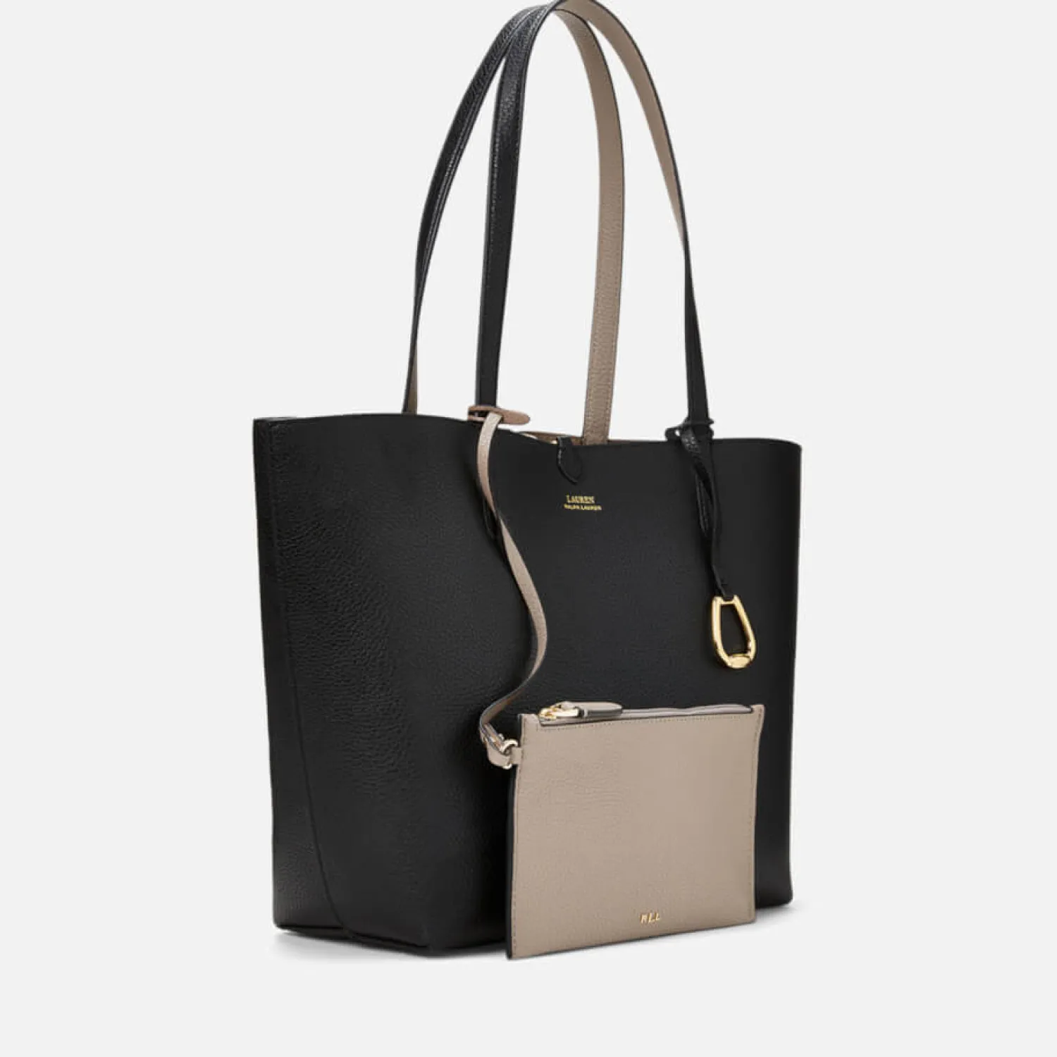 Tote Bags*Lauren Ralph Lauren Reversible Leather Tote Bag