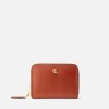 Purses And Cardholders*Lauren Ralph Lauren Small Leather Zip Wallet