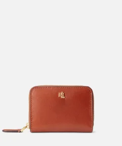 Purses And Cardholders*Lauren Ralph Lauren Small Leather Zip Wallet