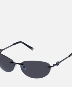 Sunglasses*Le Specs Slinky Oval Metal Sunglasses