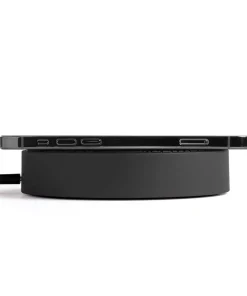 Home Accessories*Lexon Oslo Energy + Bluetooth Speaker + Wireless Charger - Black