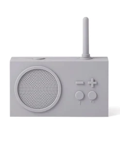 Tech Accessories*Lexon Tykho 3 Fm Radio And Bluetooth Speaker - Ultimate Grey
