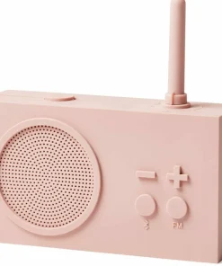 Tech Accessories*Lexon Tykho 3 Fm Radio And Bluetooth Speaker - Pink