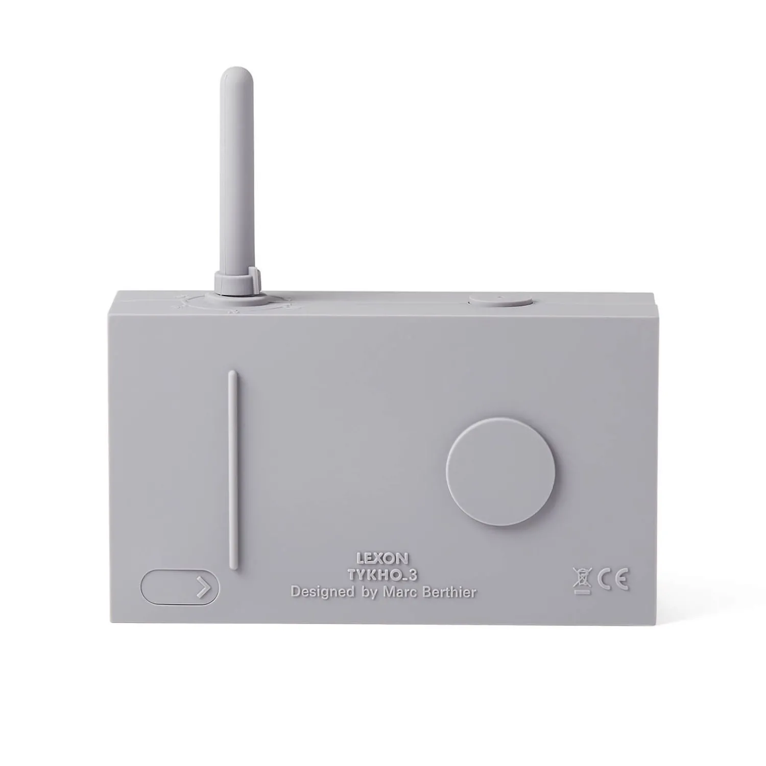 Tech Accessories*Lexon Tykho 3 Fm Radio And Bluetooth Speaker - Ultimate Grey