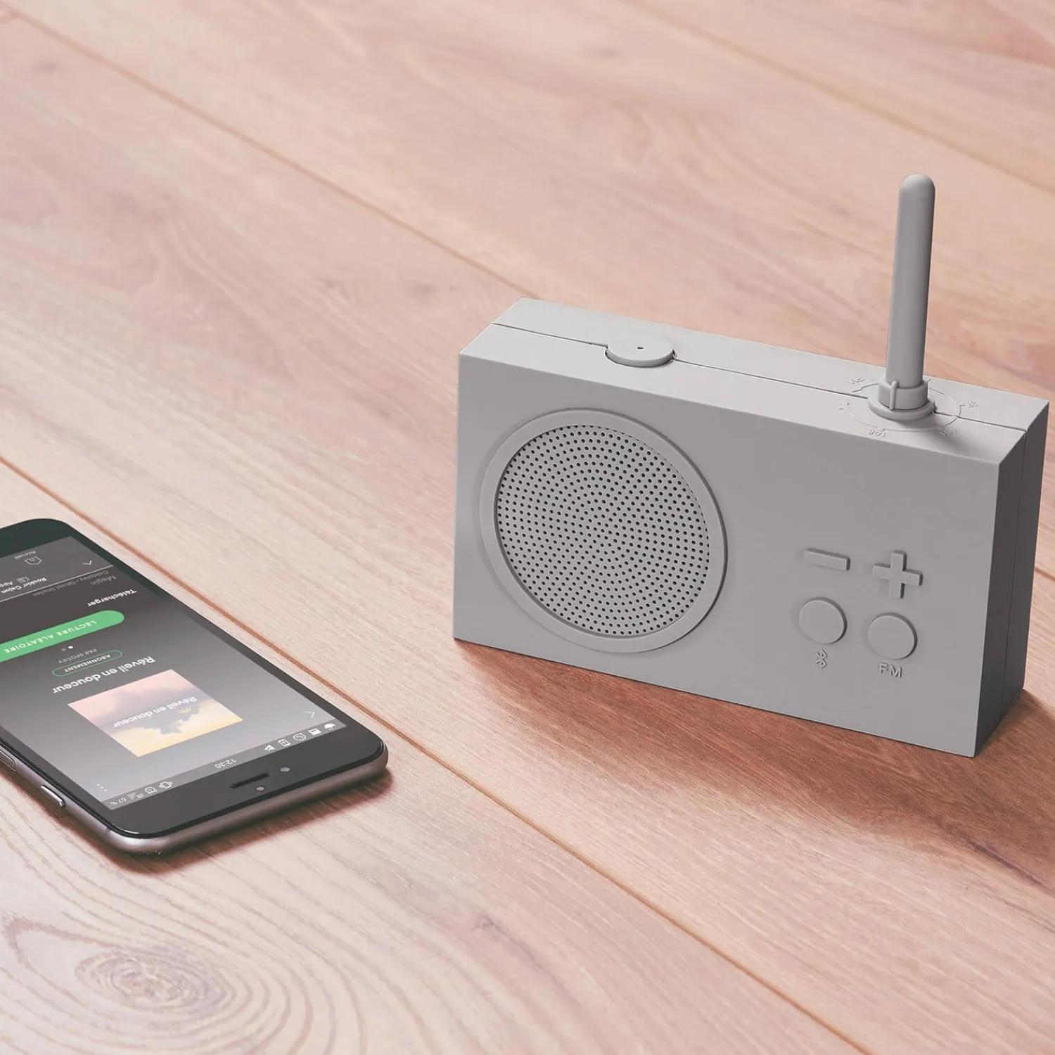 Tech Accessories*Lexon Tykho 3 Fm Radio And Bluetooth Speaker - Ultimate Grey