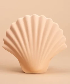 Home Accessories*Los Objetos Decorativos Seashell Vase - Ecru