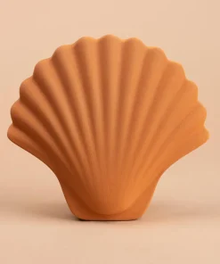 Home Accessories*Los Objetos Decorativos Seashell Vase - Amber