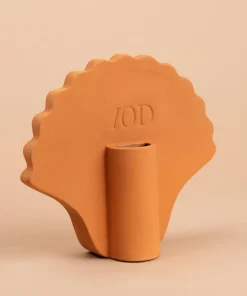 Home Accessories*Los Objetos Decorativos Seashell Vase - Amber