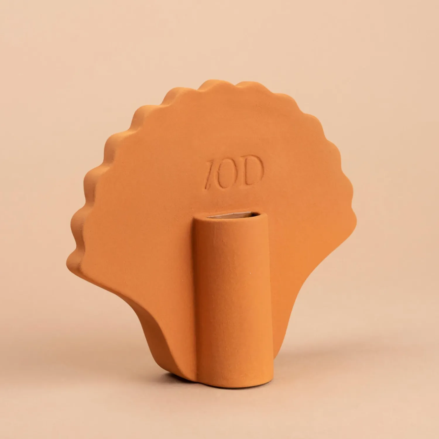 Home Accessories*Los Objetos Decorativos Seashell Vase - Amber