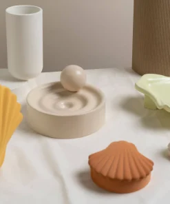 Home Accessories*Los Objetos Decorativos Seashell Box - Mauve