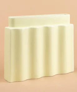 Home Accessories*Los Objetos Decorativos Waves Vase - Lime