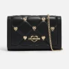 Crossbody Bags*Love Moschino Borsa Embellishment Faux Leather Bag