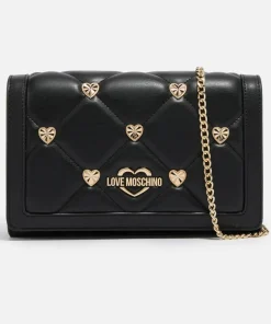 Crossbody Bags*Love Moschino Borsa Embellishment Faux Leather Bag