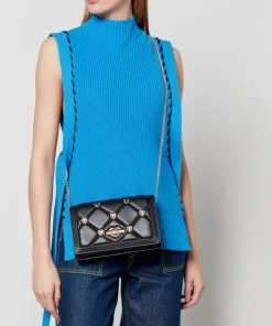 Crossbody Bags*Love Moschino Borsa Embellishment Faux Leather Bag