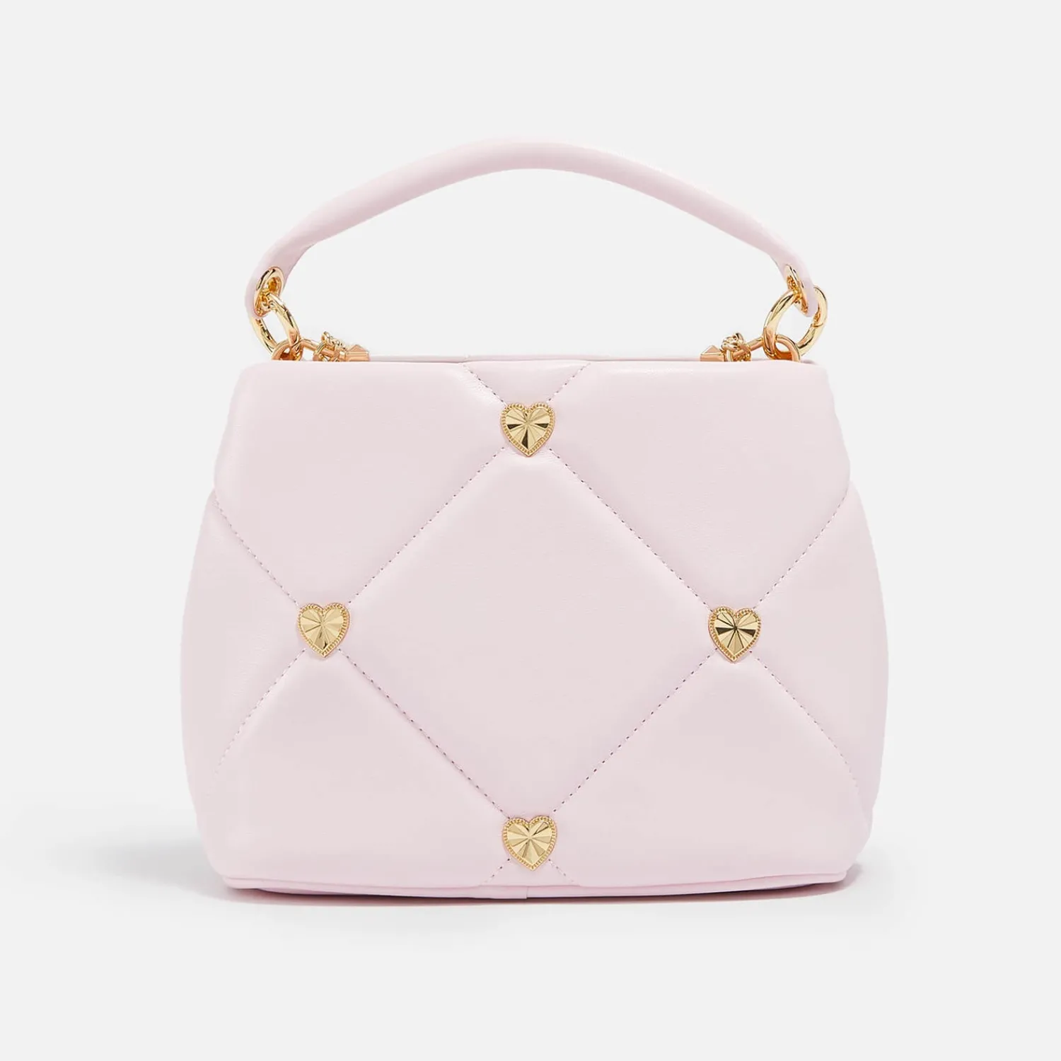 Crossbody Bags*Love Moschino Borsa Heart Studs Faux Leather Bag